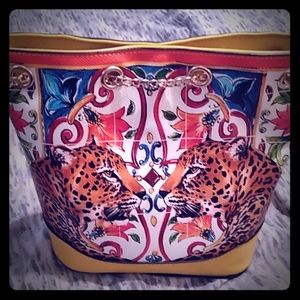 Nwot one of a kind cheetah purse